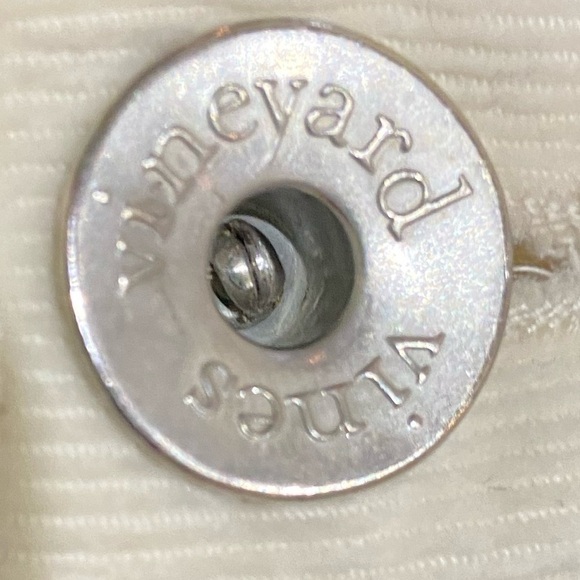 Vineyard Vines winter white corduroy modal cotton 5 pocket design pants size 8 - Picture 8 of 9